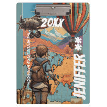 Adventure Girl, gepersonaliseerd reisthema