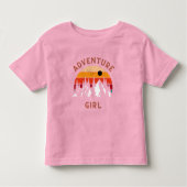 Adventure Girl Kinder Shirts (Voorkant)