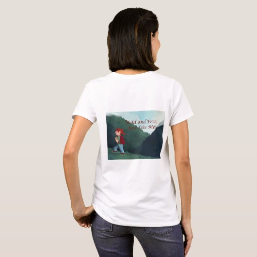 Adventure Girls T-shirt (Achterkant volledig)