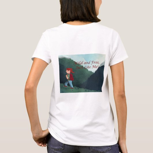 Adventure Girls T-shirt (Achterkant)