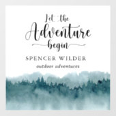 Adventure Guide Car Magnet Raamsticker (Vel)