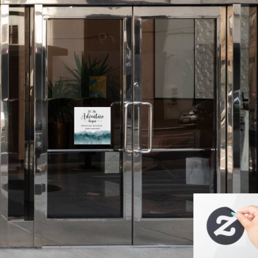 Adventure Guide Car Magnet Raamsticker (Kantoordeur)