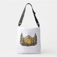 Adventure Hiking Travel Bossica Crossbody Canvas t