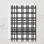 Adventure Invitation Baby shower Baby shower Tree Kaart (Achterkant)