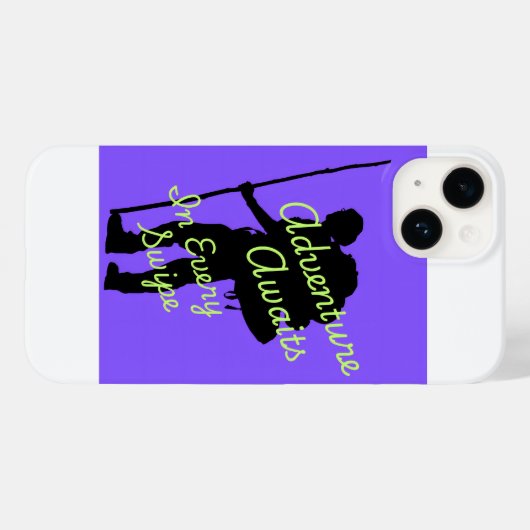 Adventure iphone case (Achterkant (horizontaal))
