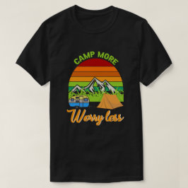 Adventure Is Calling – Happy Camping T-shirt