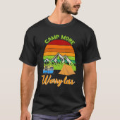 Adventure Is Calling – Happy Camping T-shirt (Voorkant)