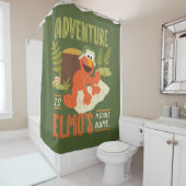 Adventure is Elmo's Midden Naam Douchegordijn (In situ)