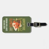 Adventure is Elmo's Midden Naam | Je gegevens toev Bagagelabel (Voorkant horizontaal)