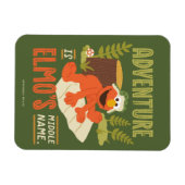 Adventure is Elmo's Midden Naam Magneet (Horizontaal)