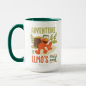 Adventure is Elmo's Midden Naam Mok (Links)