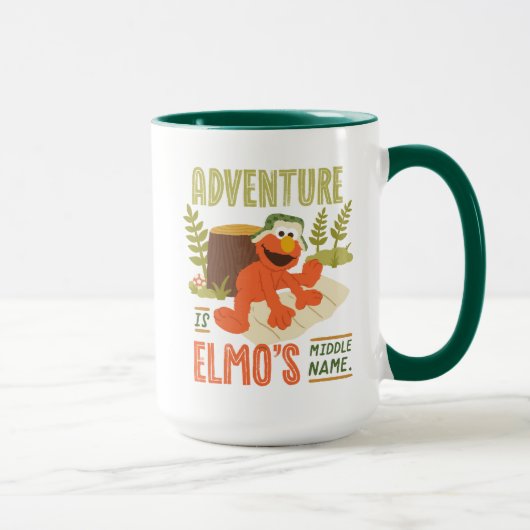 Adventure is Elmo's Midden Naam Mok (Rechts)