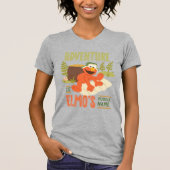 Adventure is Elmo's Midden Naam T-shirt (Voorkant)