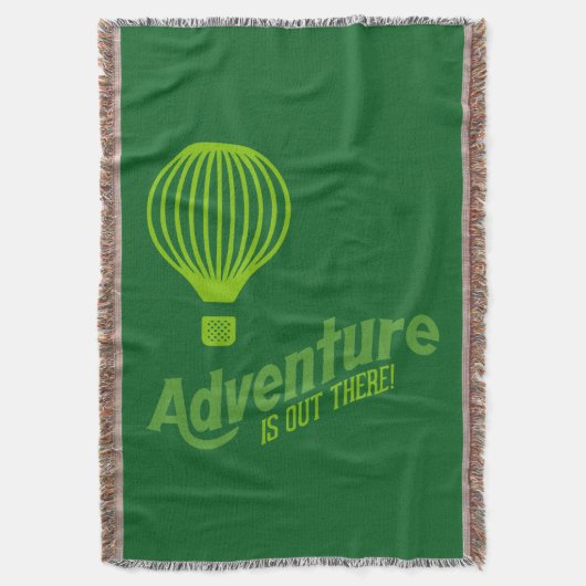Adventure is out there 2 deken (Voorkant Verticaal)