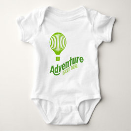 Adventure is out there 2 romper