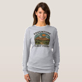 Adventure is Out There T-Shirt Design | Inspiring (Voorkant volledig)