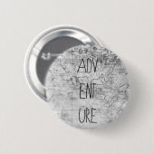 Adventure-kaart Ronde Button 5,7 Cm (Voorkant /achterkant)