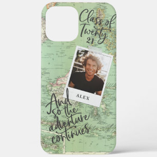 Adventure  kaart stijlvol foto-afstuderen Case-Mate iPhone case