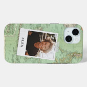 Adventure kaart stijlvol foto afstuderen Case-Mate iPhone case (Achterkant (horizontaal))