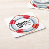 Adventure Life Ring Kartonnen Onderzetters (Schuin)