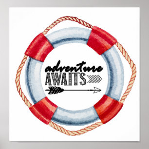 Adventure Life Ring Poster
