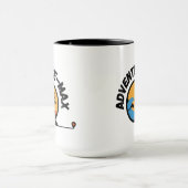 Adventure-MAX Logo Koffiekop (Geen Tekst) Mok (Midden)