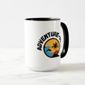 Adventure-MAX Logo Koffiekop (Geen Tekst) Mok (Voorkant rechts)