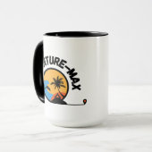 Adventure-MAX Logo Koffiekop (Geen Tekst) Mok (Voorkant links)