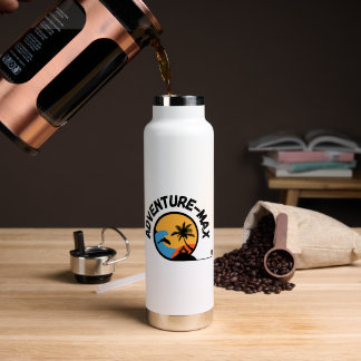 Adventure-MAX Logo Koffiemok (Geen Tekst) Waterfles