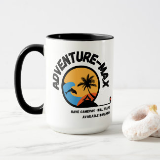 Adventure-MAX Logo Koffiemok (Hebben Camera's) Mok