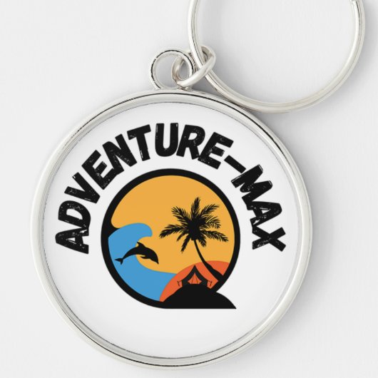 Adventure-MAX Logo Sleutelhanger (Voorkant)