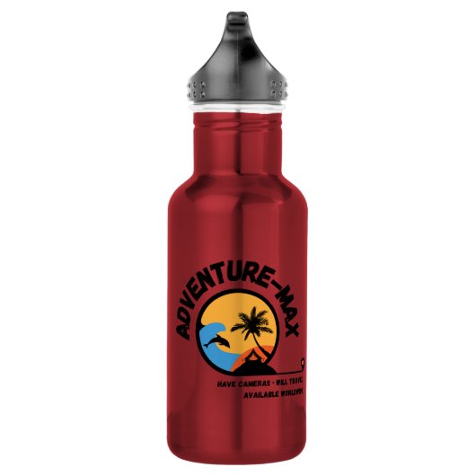 Adventure-MAX Logo Waterfles (Rechts)