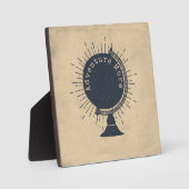 Adventure Meer Hipster Wereldbol Fotoplaat (Voorkant)