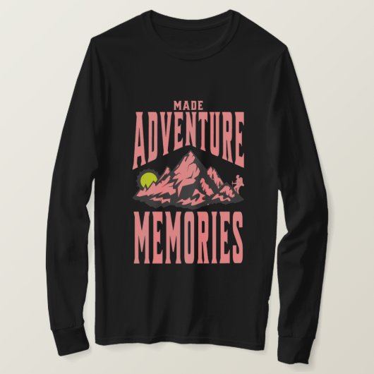 Adventure Memories Baby T-shirt (Design voorkant)