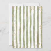 Adventure Merry Little Christmas Bridal Shower Kaart (Achterkant)