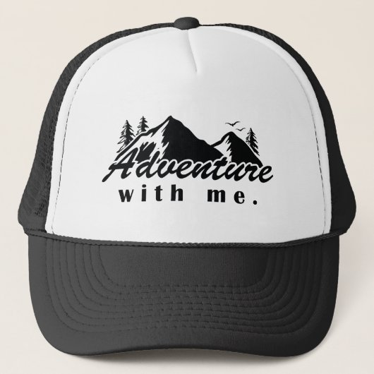 Adventure met mij trucker pet (Voorkant)