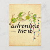 Adventure More Boho Antler Briefkaart (Voorkant)