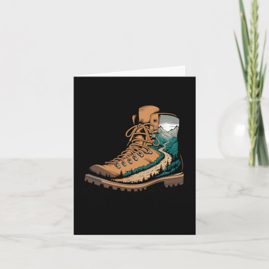 Adventure Mountain Hiking Boot Trail Kaart (Voorkant)