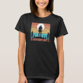 Adventure Mountain & Lake Hiking & Exploring Man S T-shirt (Voorkant)