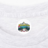 Adventure Mountain – Outdoor Hiking Nature Design  Labels (Aangebracht)