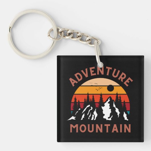 Adventure Mountain Sleutelhanger (voorkant)