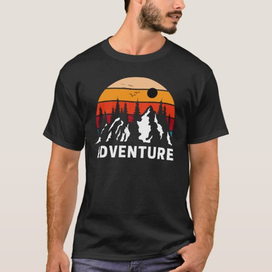 Adventure Mountain T-Shirt (Voorkant)