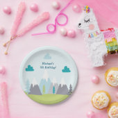 Adventure Mountains Birthday Party Bord (Feest)