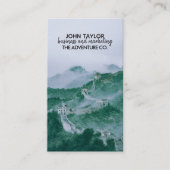 Adventure Mountains en Fog Visitekaartje (Voorkant)
