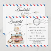 Adventure - nederful Travel Voyage Post Kaart (Voorkant / Achterkant)