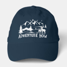 "Adventure Now" Mountain Range Explorer Cap Trucker Pet