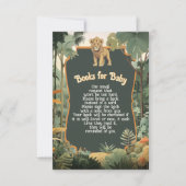 Adventure Oerwoud Animals Shower Boeken voor Baby Kaart (Voorkant)