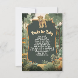 Adventure Oerwoud Animals Shower Boeken voor Baby Kaart