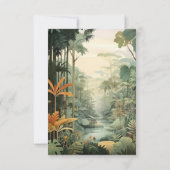 Adventure Oerwoud Animals Shower Boeken voor Baby Kaart (Achterkant)