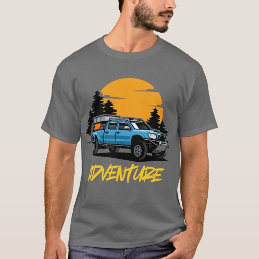 Adventure Off-Road Truck T-shirt (Voorkant)